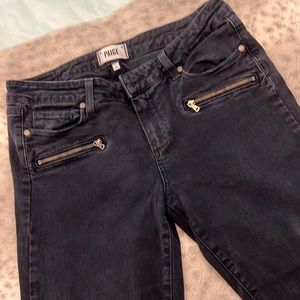 Paige Jane Zip Skinny Jeans